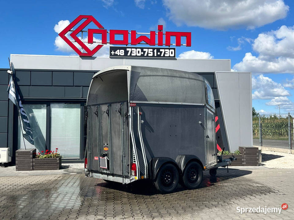 Przyczepa do koni Bukman Boeckman używana używka Kotlin