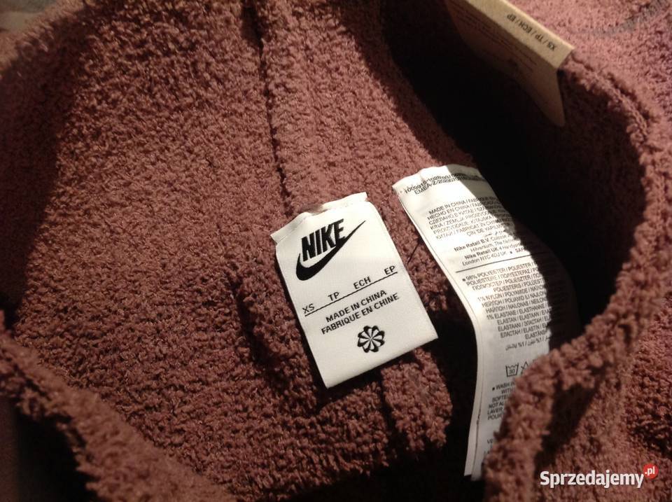 Spodnie Dzianinowe Damskie NIKE XS Szerokie Spodnie Nowa Sól