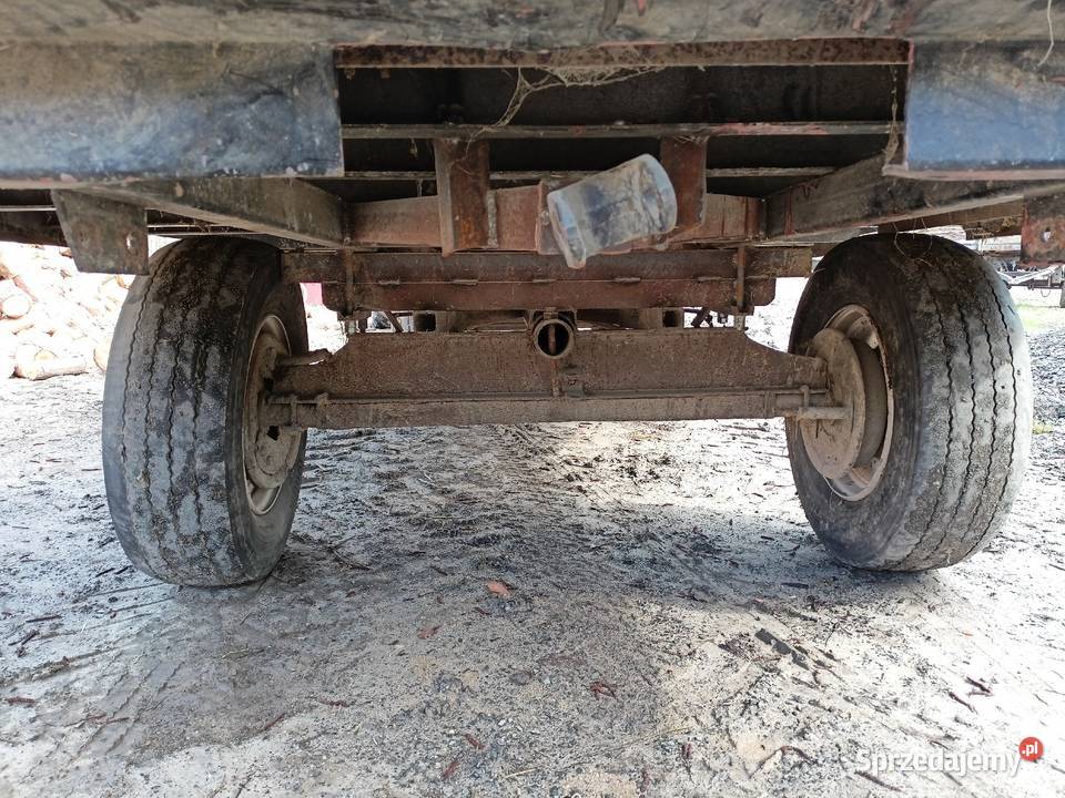 Przyczepa laweta wóz Janów Lubelski