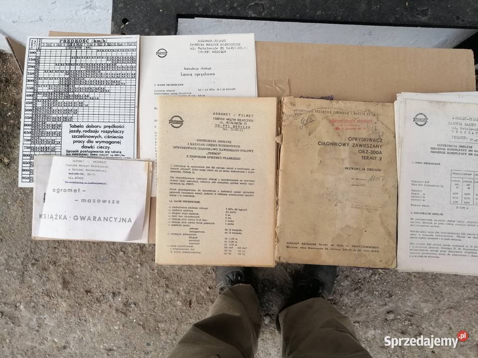 Sprzedam Opryskiwacz Pilmet Termit 317 Opryskiwacze Smolechy