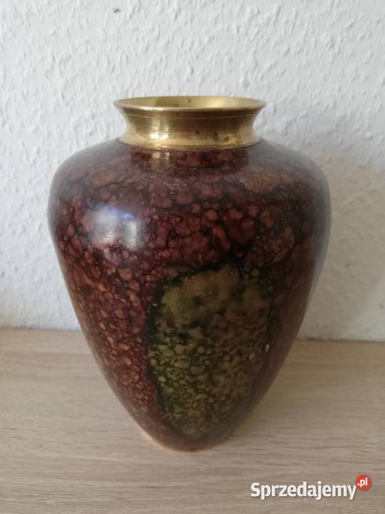 Mosiężny wazon Gorlice