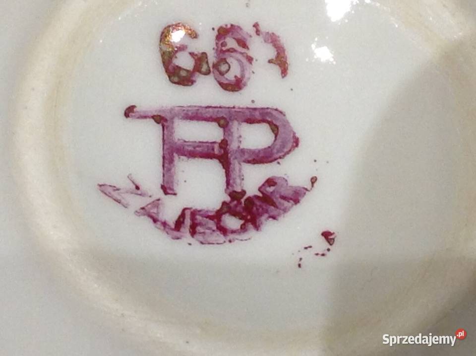 Stara Jugosłowiańska Porcelana Sygnowana Nowa Sól