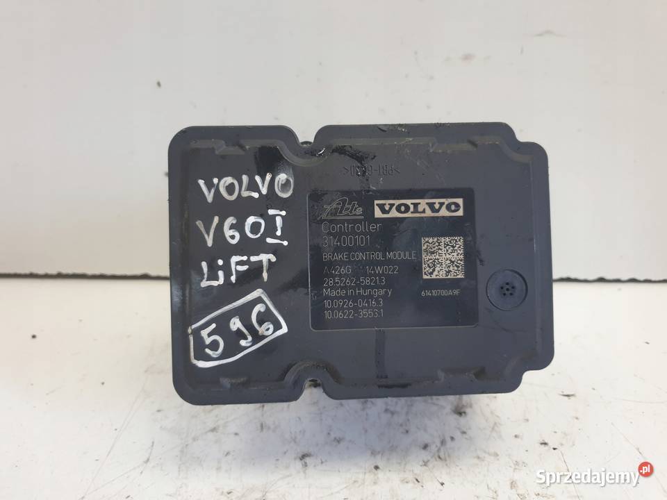 Volvo V60 S60 II POMPA ABS hamulcowa 31400101 lubelskie sprzedam