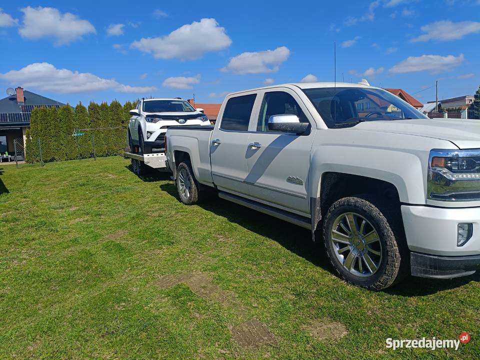 Chevrolet Silverado High Country Rok produkcji 2018 Samochody osobowe Tarnów