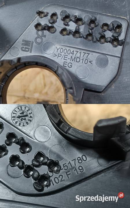 OPEL GRANDLAND X LISTWA NAKŁADKA ZDERZAKA LEWY Listwy i nakładki Pleszew