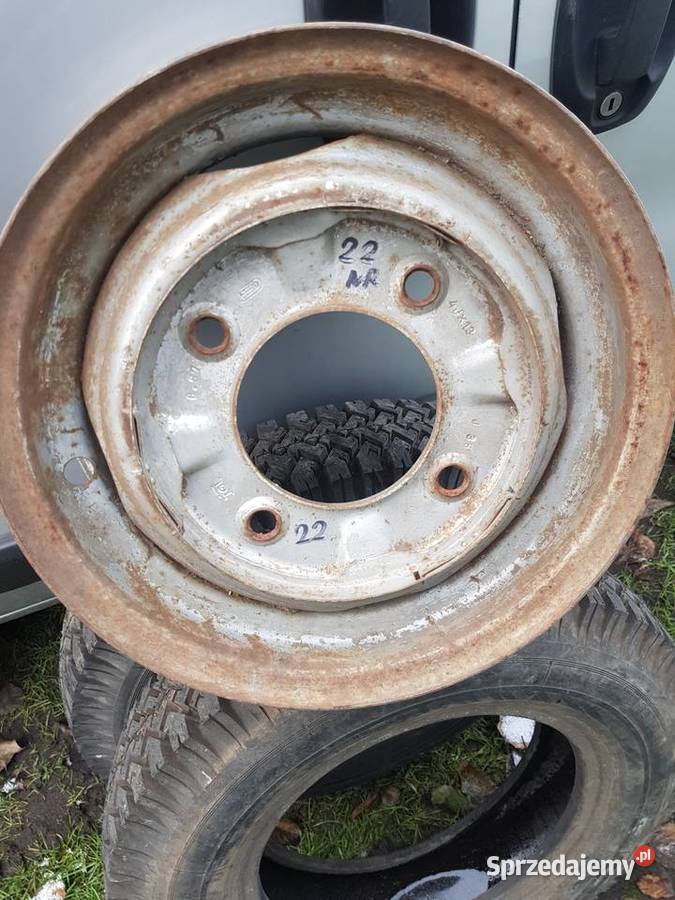 Stary typFelga FeroZ rantem na kołpakiTrabant Rozmiar 13" Koła i felgi Barlinek
