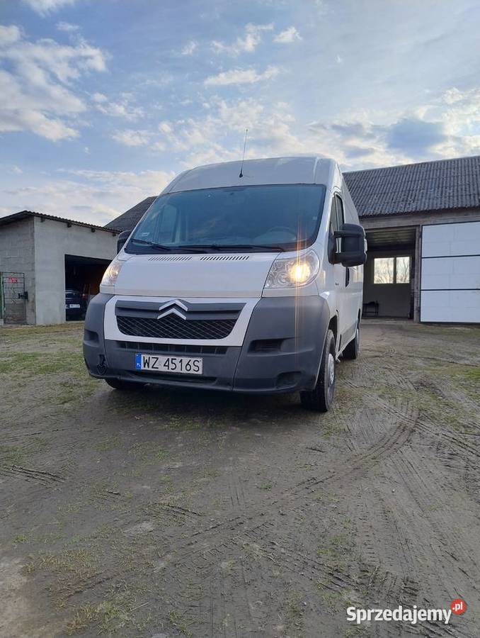 Citroen Jumper L2H2 nieuszkodzony mazowieckie Dobre