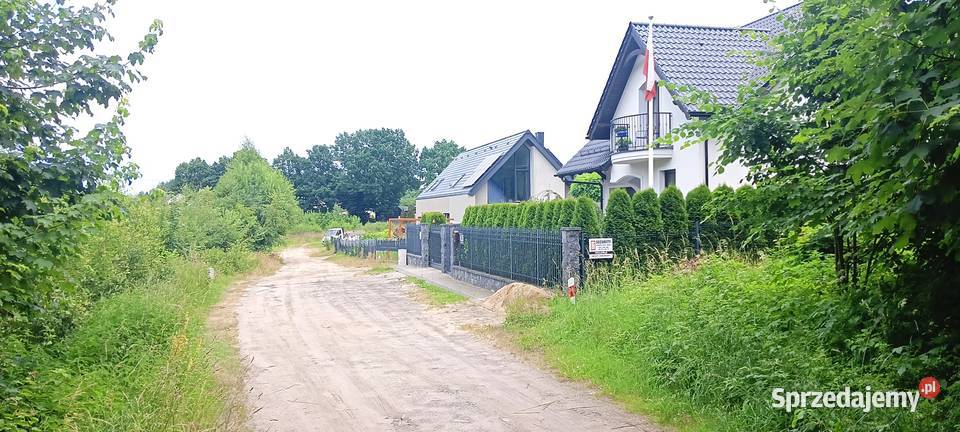 Działka w Zbychowie z MPZP pomorskie Zbychowo