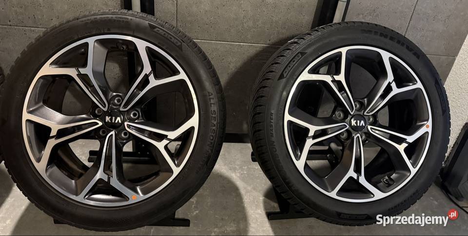 ZIMA 19 Kia Sportage OEM felgi koła komplet z wielkopolskie Lubasz