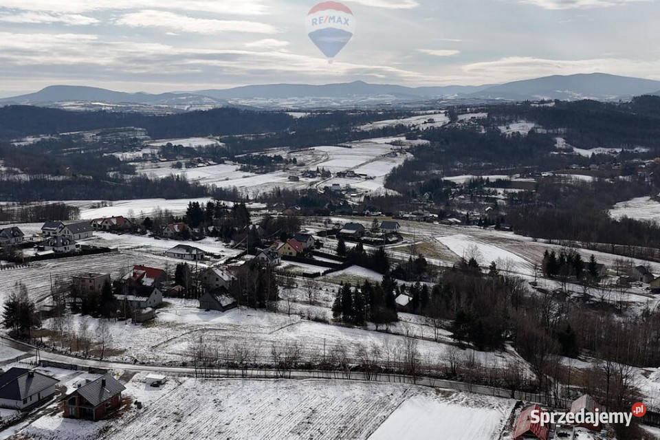 Działka budowlana Stadniki 20 ar gm Dobczyce 32m