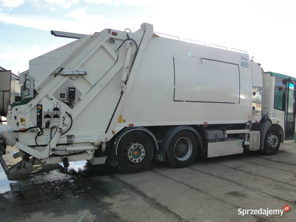 Śmieciarka MercedesBenz Econic 2630 CNG Euro 6 mazowieckie Stasi Las