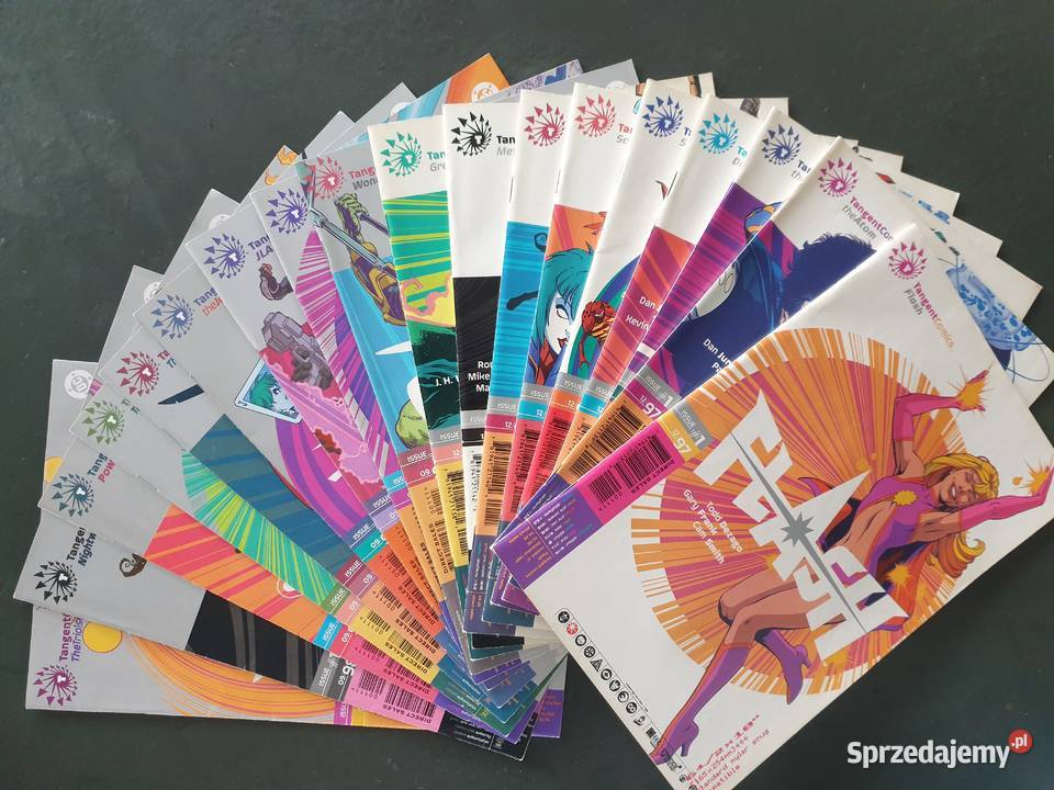 Zestaw 18 oryginalnych komiksów USA Tangent Gdynia