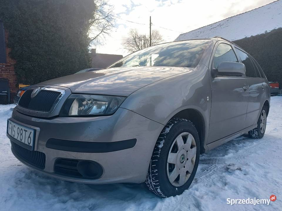 Skoda Fabia 2007 14 benzyna 1400cm3 lubuskie Wschowa