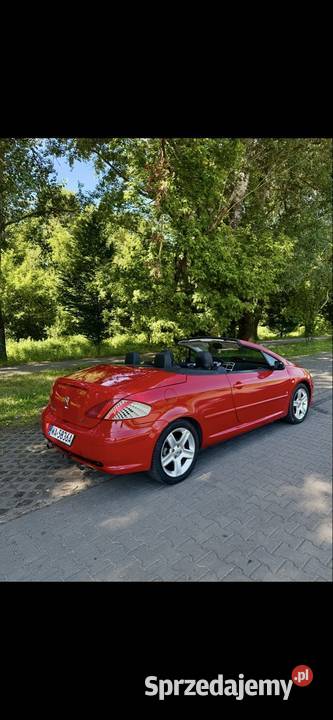 Peugeot 307 CC automat 20 benzyna mały przebieg podgrzewane fotele Warszawa