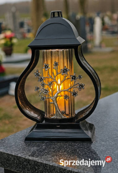 Elegancki znicz LED 180 dni świecenia wymienne Wrocław