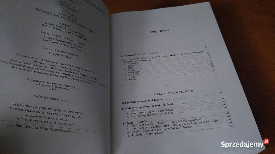 Wiedza i wiara wybrane pisma filozoficzne Jan