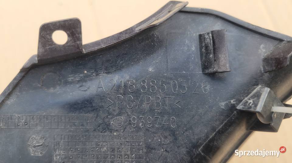 MERCEDES W218 CLS AMG ZAŚLEPKA HAKA ZDERZAKA Ruda Śląska sprzedam