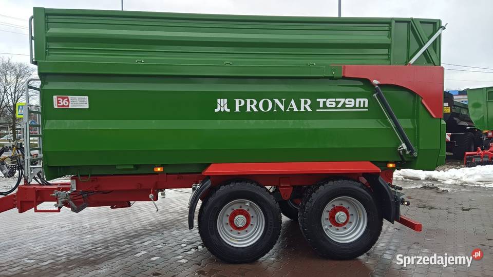 NOWA Przyczepa rolnicza skorupowa T679M PRONAR w Opoczno