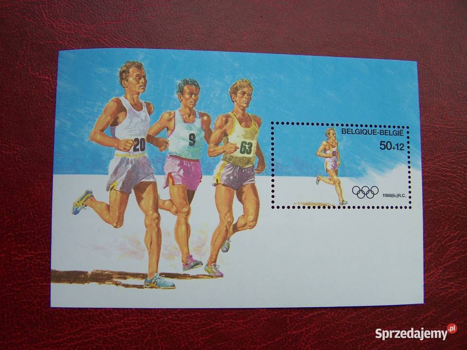 Belgia 1988 MNH Mi 223738 Sport Olimpiada Seul Tychy