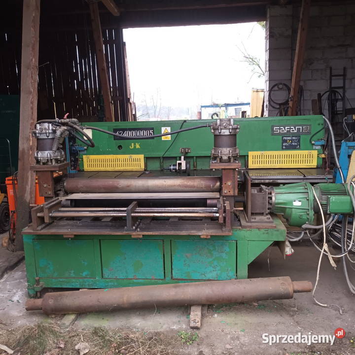 Gilotyna hydrauliczna SAFAN z podajnikiem 25003 dolnośląskie Milicz