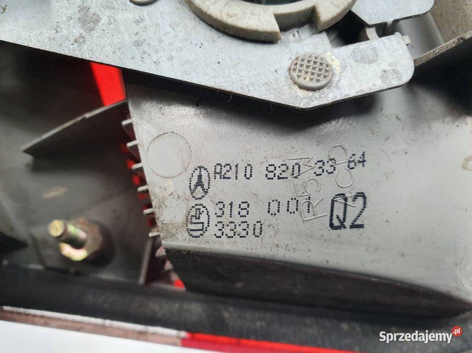 LAMPA LEWA TYŁ MERCEDES W210 A2108203364 Pozostałe Lipno sprzedam