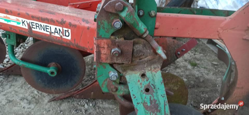 Pług Kverneland obrotowy 3 skiby łódzkie Piotrków Trybunalski