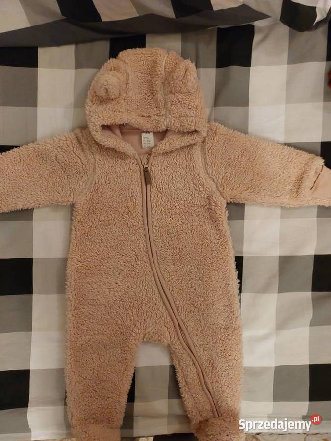 Kombinezony pluszowe 3 sztuki 36 miesięcy 68 HM H&M Kombinezony i śpiworki Łomża