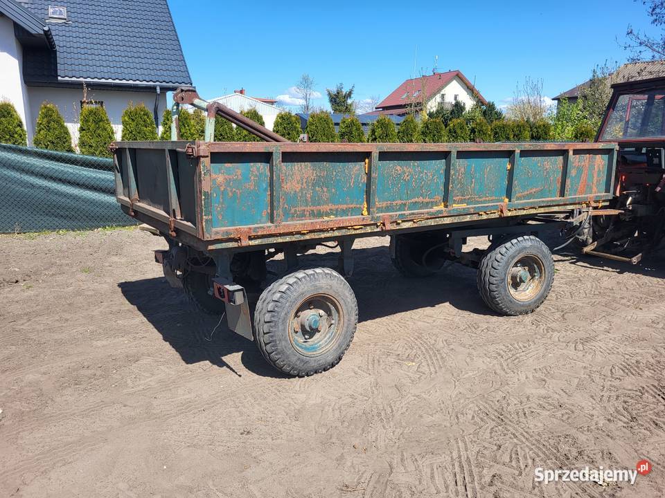 Przyczepa wywrotka kaczka Przyczepy rolnicze mazowieckie Miedniewice sprzedam