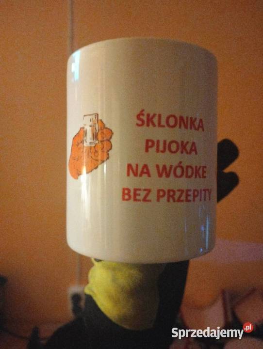 kubek z wlasnym nadrukiem śmieszny Nowy Targ