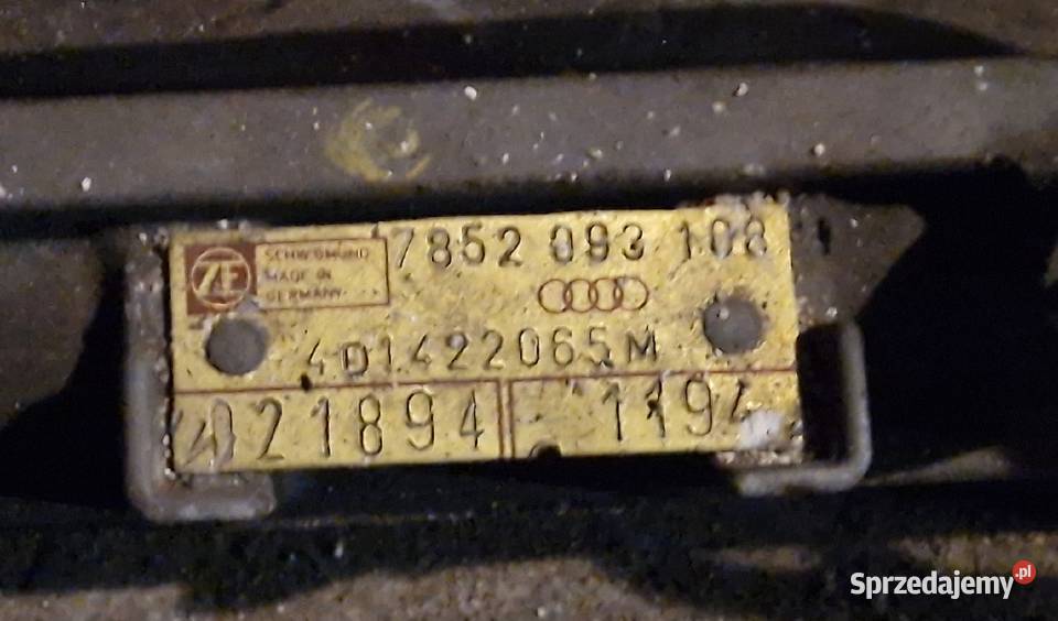 Audi A8 D2 maglownica przekładnia osobowe kujawsko-pomorskie Chełmno sprzedam