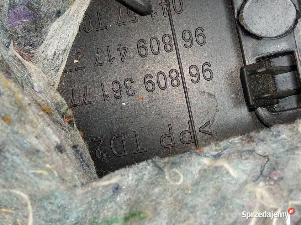 SCHOWEK PRAWY PASAŻERA EU 9680941977 Peugeot sprzedam