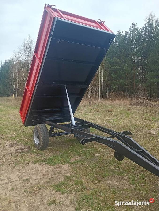 Przyczepa jednoosiowa wywrotka 3strony Radom
