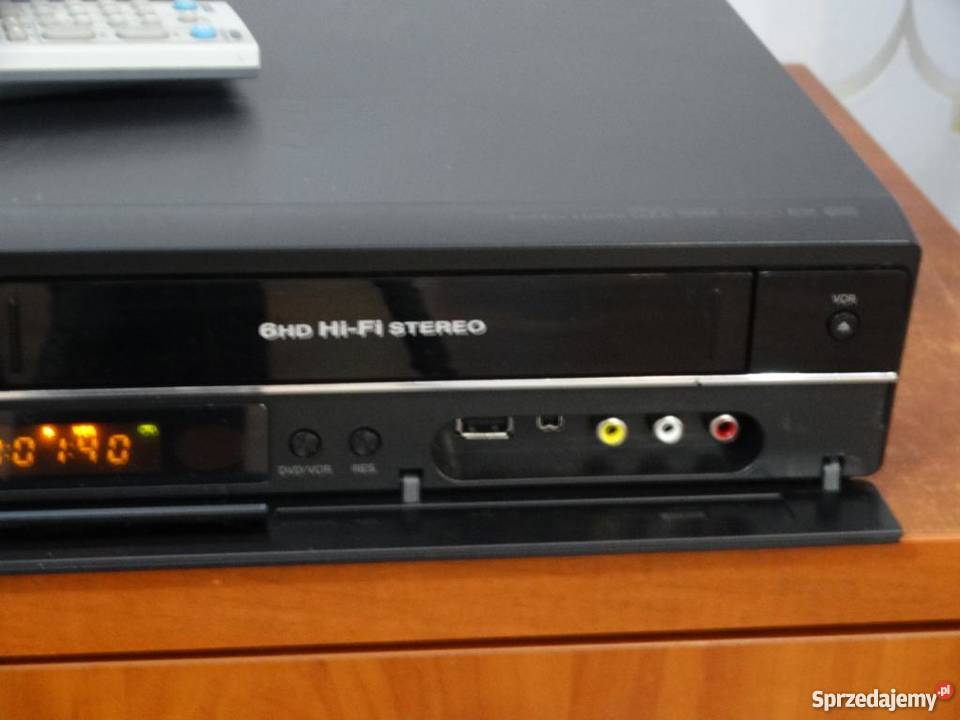 Magnetowid z HDMi USB DVDrec LG RC389Hpilot Jasło