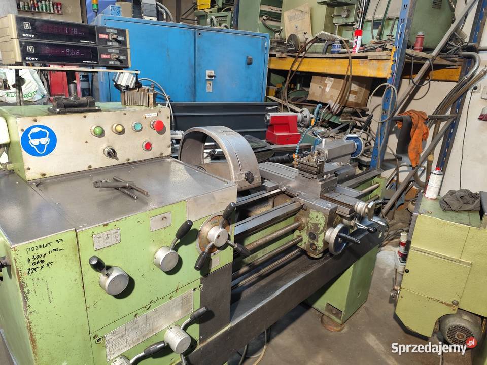 Tokarka do metalu Tum 35 x 1100 1000 liniał do Maków Podhalański