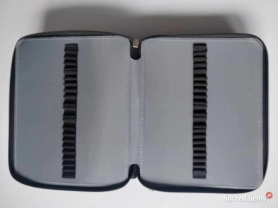 Piórnik artystyczny na 168 kredki czarny