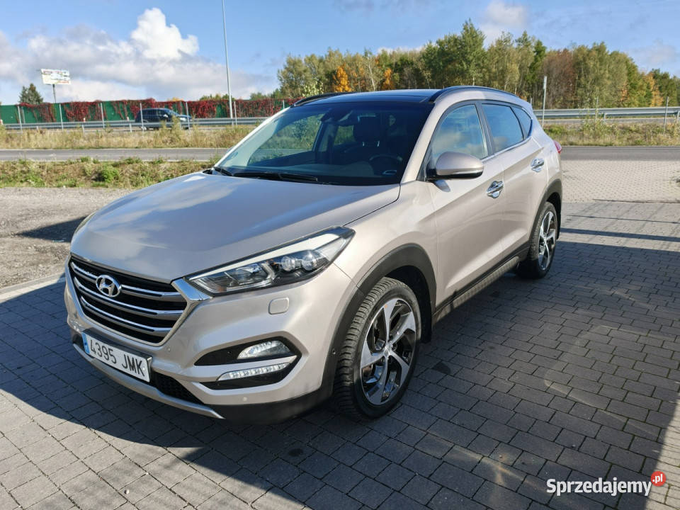 Hyundai Tucson III 20152020 srebrny