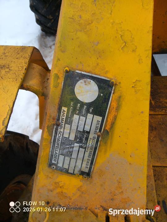 Ładowarka ahlmann Łada sprzedam