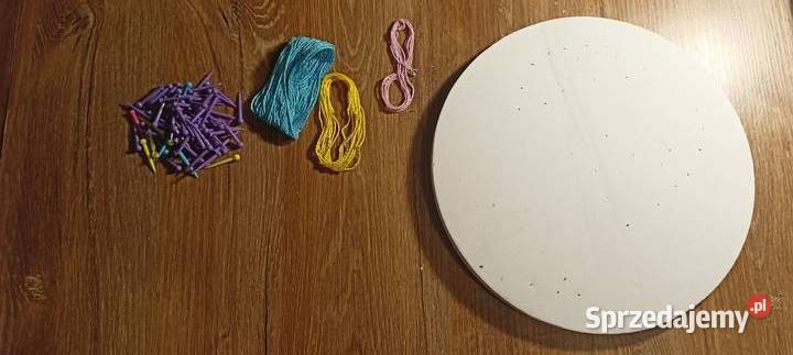 Zestaw do robótek z włóczką String art craft kit Strzyżów