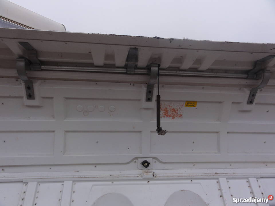 Bakista do przyczepy kempingowej używana Hobby Wapnica