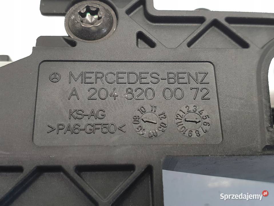 Mercedes W207 Coupe SIŁOWNIK KLAPKI WLEWU PALIWA Janów sprzedam