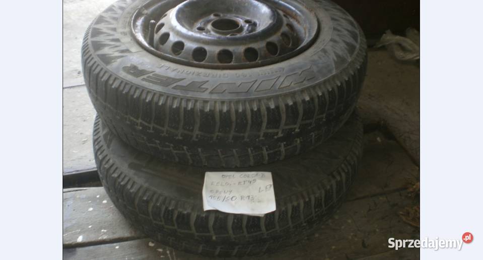 koła Opony letnie z felgami opel corsa B2 sztuki Olkusz
