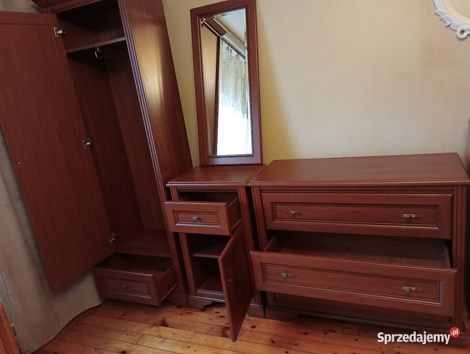 Zestaw mebli Kent komoda lustro 2 x szafki śląskie Jaworzno