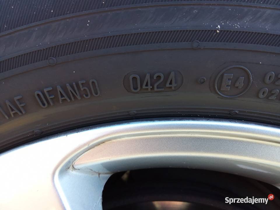 ALUFELGI 16 4x OPONY z 2024 roku 5x112 Wągrowiec