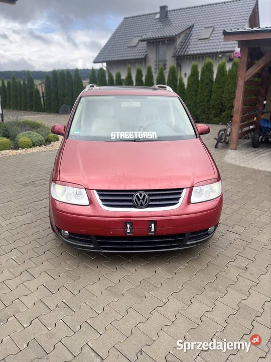 VW Touran 20 FSI benzyna 2006 r Uniejowice