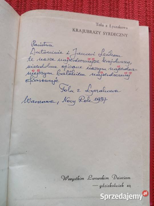 Książka Krajobrazy Syrdeczny Myszków