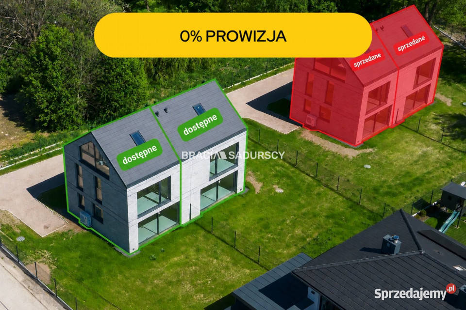 Dom bliźniak 9394m2 Kraków Koprowa Sprzedaż