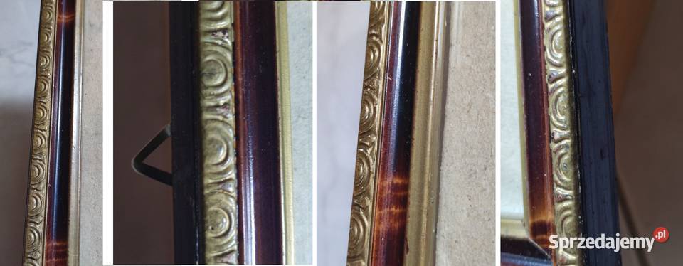 Ramka rustykalna antyczna oprawa vintage retro Kielce