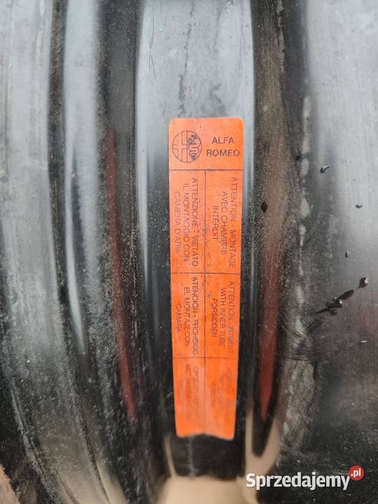 felgi alfa romeo 4 sztuki stalowe lubelskie