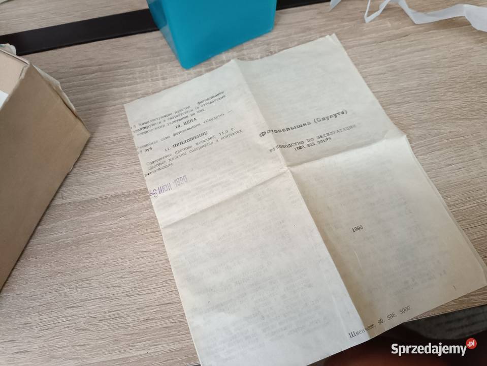 Lampa błyskowa Saulute radziecka Białystok