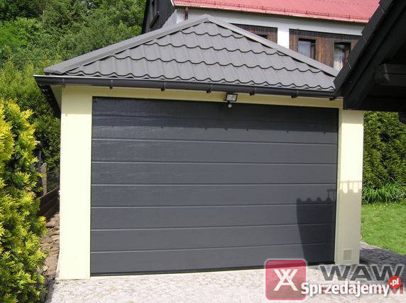Garaże tynkowane garaż wolnostojący Wrocław